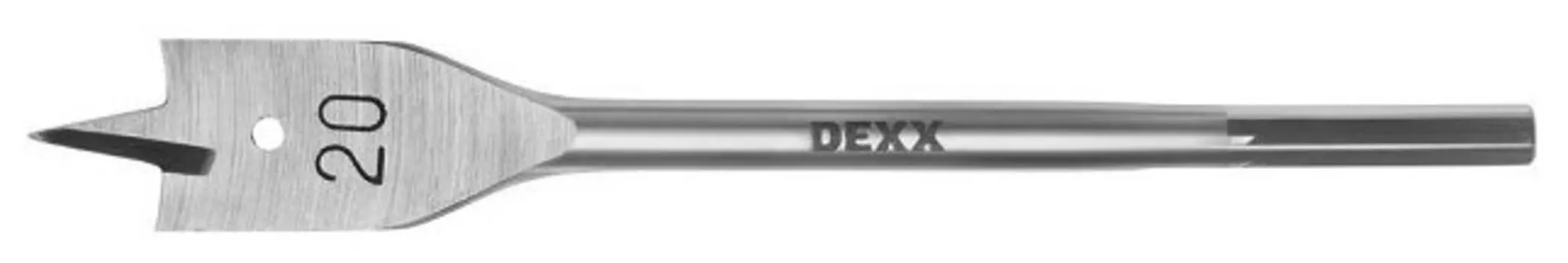 Сверло 2 см x 15.2 см, универсальное, по дереву, Dexx, перьевое, 1 шт. (2945-20)