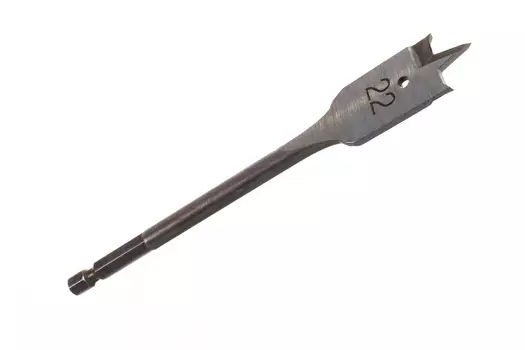 Сверло 22мм x 152мм, по дереву, Milwaukee, перьевое, 1шт. (4932363139)