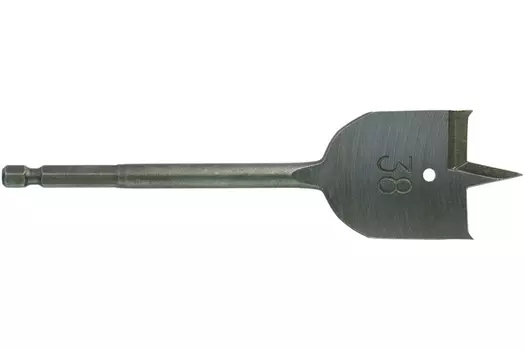 Сверло 38мм x 152мм, по дереву, Milwaukee, перьевое, 1шт. (4932363147)