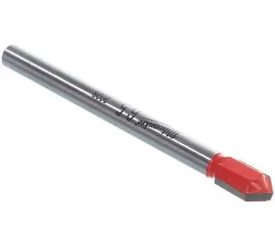 Сверло 6.5мм x 60мм, по керамической плитке стеклу, Milwaukee, 1шт. (4932471856)