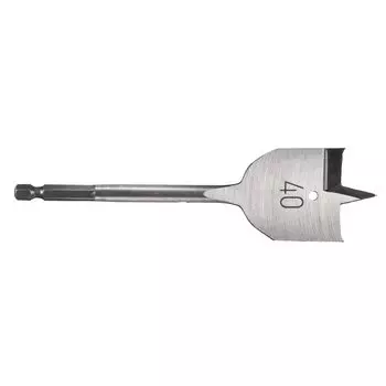 Сверло перовое 40 мм x 152 мм, по дереву, Milwaukee, 1 шт. (4932479227)