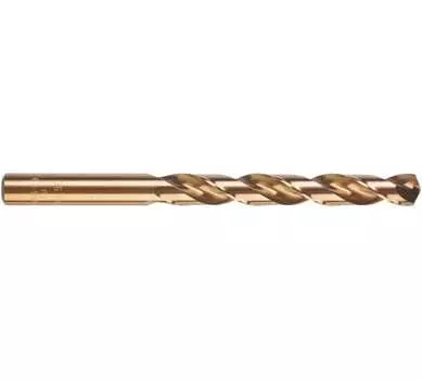 Сверло спиральное 10.5мм x 133мм/87мм, HSS-CO, по металлу, Milwaukee, 1шт. (4932373355)