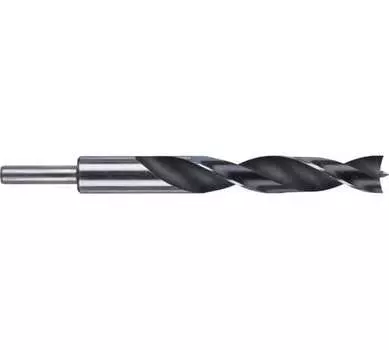 Сверло спиральное 20мм x 200мм/130мм, по дереву, Milwaukee, трехточечное, 1шт. (4932363666)