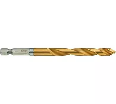 Сверло спиральное 8мм x 111мм/67мм, HSS-TiN, по металлу, Milwaukee RedHex, 1шт. (48894719)