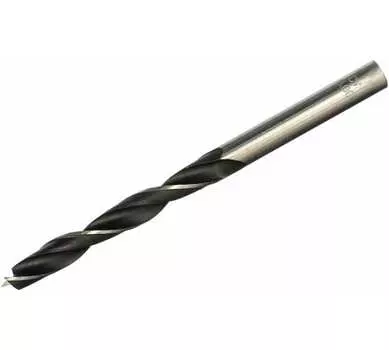 Сверло спиральное 9мм x 125мм/80мм, по дереву, Milwaukee, трехточечное, 1шт. (4932363657)