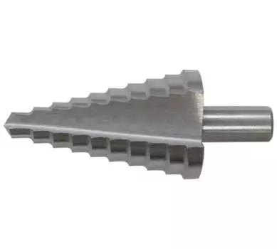 Сверло ступенчатое 9-36, HSS, по металлу, КУРС, 1шт. (36404)