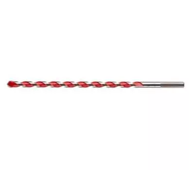 Сверло ударное 10мм x 260мм/200мм, по кирпичу бетону камню и керамограниту, Milwaukee Премиум, 1шт. (4932471187)