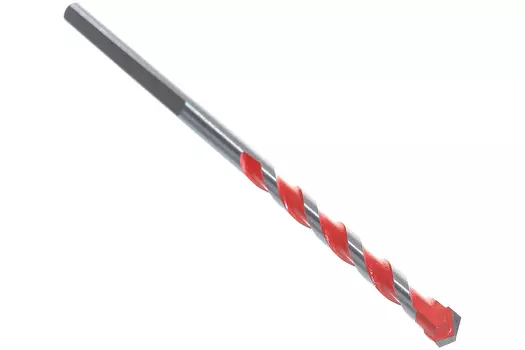 Сверло ударное 5мм x 100мм/50мм, по кирпичу бетону камню и керамограниту керамической плитке, Milwaukee Премиум, 1шт. (4932471171)