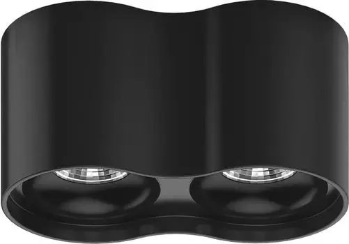 Светильник бытовой GAUSS Overhead HD033, 24 Вт, черный (HD033)