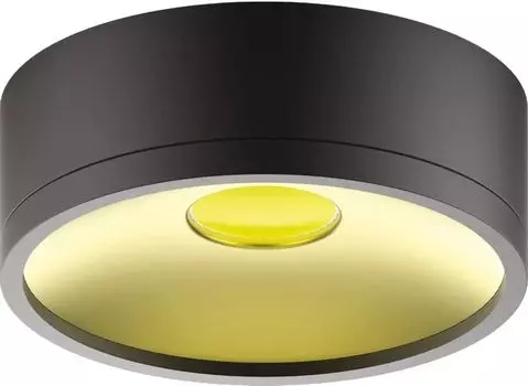 Светильник бытовой GAUSS Overhead HD040, 12 Вт, серебристый/золотистый (HD040)