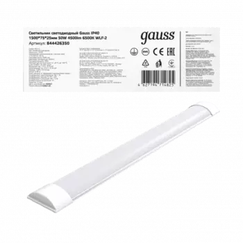 Светильник бытовой GAUSS WLF-2 белый (844426350)