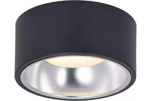 Светильник бытовой IEK Lighting 4017, 15 Вт, черный/хром (LT-UPB0-4017-GX53-1-K56)