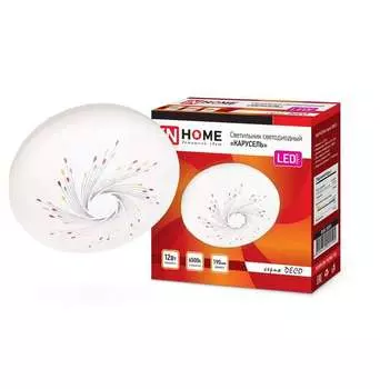 Светильник бытовой IN HOME КАРУСЕЛЬ белый (4690612022192)