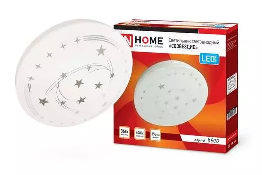 Светильник бытовой IN HOME СОЗВЕЗДИЕ, 36 Вт, белый (4690612025001)