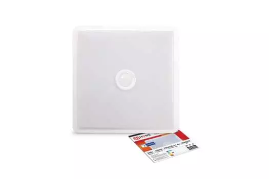 Светильник бытовой IN HOME СПБ-2Д-КВАДРАТ, 20 Вт, белый (4690612022109)