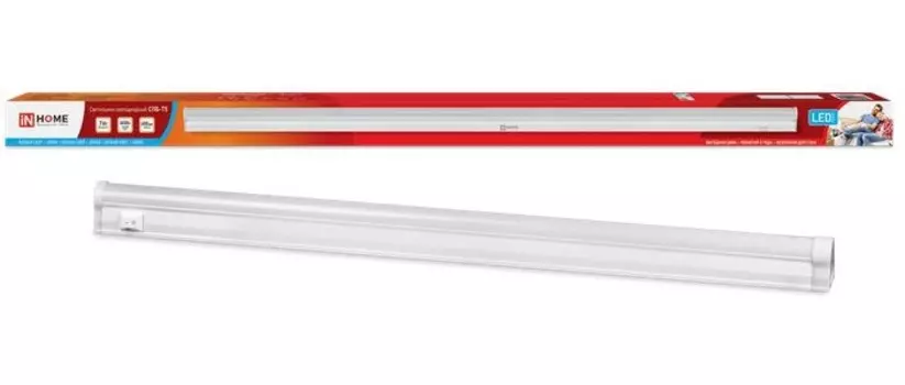 Светильник линейный светодиодный 7Вт, 4000K, 630лм, IP20, IN HOME СПБ-Т5 (4690612003030)