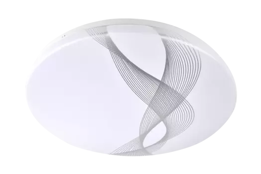 Светильник настенно-потолочный светодиодный PPB WAVE, 36Вт, 4000K, 2760лм, 380мм x 380мм x 65мм, IP20, белый пластик, JazzWay (5024687)