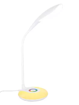 Светильник настольный Artstyle TL-330W, светодиоды, 7 Вт, 5000 K/250лм, 3 уровня яркости, RGB-ночник, белый (TL-330W)