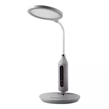 Светильник настольный Camelion KD-862 C09, светодиоды, 10 Вт, 2800 K/580лм, 3 режима свечения, регулировка яркости и цветовой температуры, серый (15181)