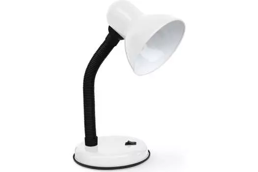 Светильник настольный IN HOME СНО 22Б, E27, 60 Вт, без ламп, белый (4690612046860)