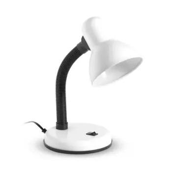Светильник настольный Smartbuy SBL-DeskL-White, E27, до 40 Вт, без ламп, белый (SBL-DeskL-White)