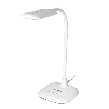 Светильник настольный Sonnen BR-819A, светодиоды, 8 Вт, 2700-6000К/350лм, 3 режима свечения, белый (236666)