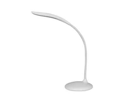 Светильник настольный Ultraflash UF-743, светодиоды, 7 Вт, 6000 K/300лм, 3 уровня яркости, белый (14465)