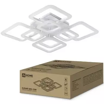 Светильник потолочный встраиваемый IN HOME ARIS-120W, светодиодный, 120 Вт, 8400лм, 3000 K-6500 K, IP20 (4690612035420)