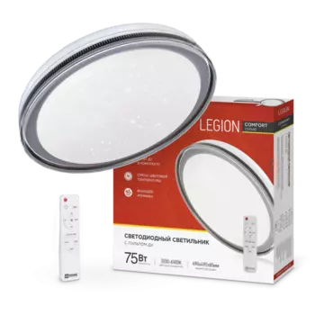 Светильник потолочный IN HOME COMFORT LEGION, светодиодный, IP40 (4690612035734)