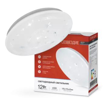 Светильник потолочный IN HOME DECO, светодиодный, IP40 (4690612022185)