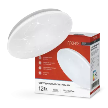 Светильник потолочный IN HOME DECO, светодиодный, IP40 (4690612022222)