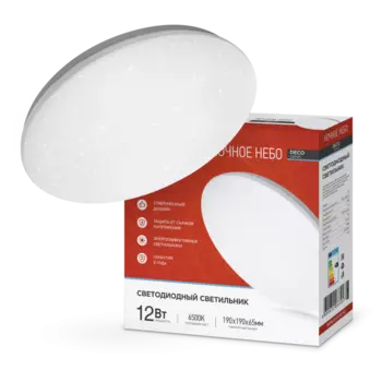 Светильник потолочный IN HOME DECO, светодиодный, IP40 (4690612033457)