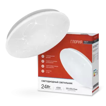 Светильник потолочный IN HOME DECO, светодиодный, IP40 (4690612025094)