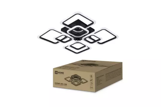 Светильник потолочный встраиваемый IN HOME ELEGANT ARIS-120В, светодиодный, 120 Вт, 8400лм, 3000 K-6500 K, IP20 (4690612035437)