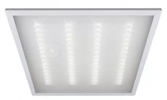 Светильник потолочный светодиодный PPL 595/U , 48 Вт, 4000K, 4200лм, встраиваемый, 59.5 см x 59.5 см x 1.9 см, IP40, призма, JazzWay (5018259A)
