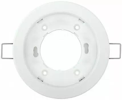 Светильник точечный без лампы, GX53, 230 В, белый, IEK (LUVB0-GX53-1-K01-10)