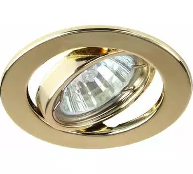 Светильник точечный LED/КГМ, GU5.3, 230 В, поворотный, золотой, ЭРА ST2A C0043806 (C0043806)