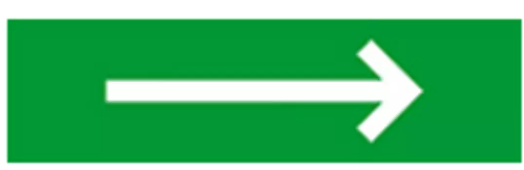 Световое табло одностороннее светодиодное, 12В, IP20, "Стрелка вправо", Бастион SKAT-24 (8574)