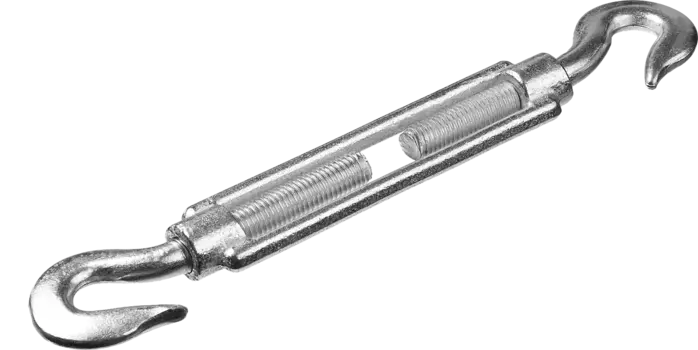 Талреп крюк-крюк оцинкованная сталь, оцинковка, М24, 25.5 см, DIN 1480, STAYER 30525-24