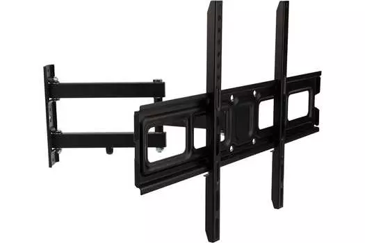Телескопическая стойка-тренога настенный для TV/монитора Rexant 38-0095, 30"-65", VESA 50x50мм-400x600 мм, поворотный, до 40 кг, черный (38-0095)