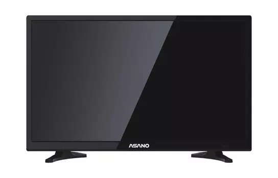 Телевизор 24" Asano 24LH1010T, HD, 1366x768, DVB-T /T2 /C, HDMIx1, USBx1, черный