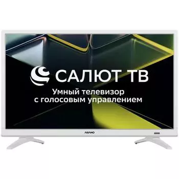 Телевизор 24" Asano 24LH5011T, 1366x768, DVB-T /T2 /C, HDMIx2, USBx2, WiFi, Smart TV, белый (24LH5011T)