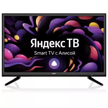 Телевизор 24" BBK 24LEX-7289, HD, 1366x768, DVB-T /T2 /C, HDMIx2, USBx2, WiFi, Smart TV, черный (24LEX-7289/TS2C )