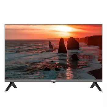 Телевизор 24" Blackton Bt 24FS34B, 1366x768, DVB-T /T2 /C, HDMIx3, USBx2, WiFi, Smart TV, черный/серый (Bt 24FS34B) (РФ)