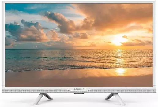 Телевизор 24" SunWind SUN-LED24XB206, 1366x768, DVB-T /T2 /C, HDMIx2, USBx1, белый (SUN-LED24XB206)
