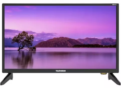 Телевизор 24" Telefunken TF-LED24S92T2, 1366x768, DVB-T /T2 /C, HDMIx1, USBx1, черный (TF-LED24S92T2(ЧЕРНЫЙ))