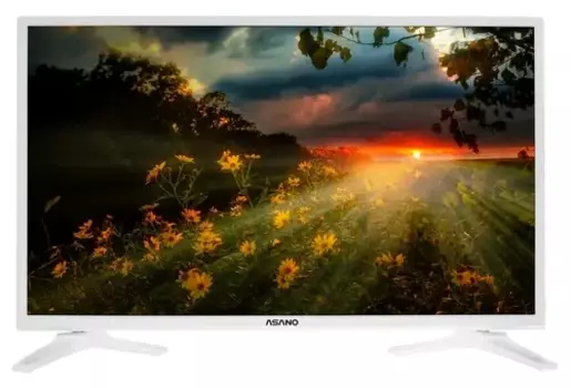 Телевизор 28" Asano 28LH7011T, HD, 1366x768, DVB-T2 /C /S2, HDMIx1, USBx1, WiFi, Smart TV, белый