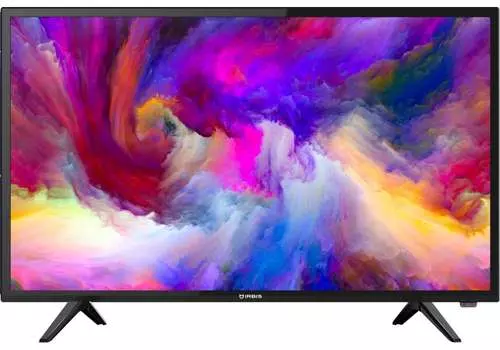 Телевизор 31.5" IRBIS 32H1YDX150BS2, HD, 1366x768, DVB-T /T2 /C, HDMIx2, USBx2, WiFi, Smart TV, черный (32H1YDX150BS2)