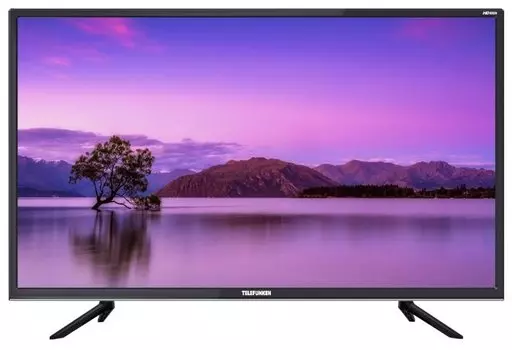 Телевизор 31.5" Telefunken TF-LED32S77T2, HD, 1366x768, DVB-T /T2 /C, HDMIx3, USBx1, черный