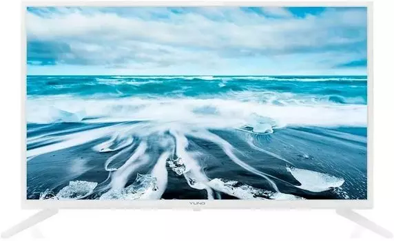 Телевизор 31.5" Yuno ULM-32TCSW1135, 1366x768, HDMIx2, USBx2, белый (ULM-32TCSW1135 (W))